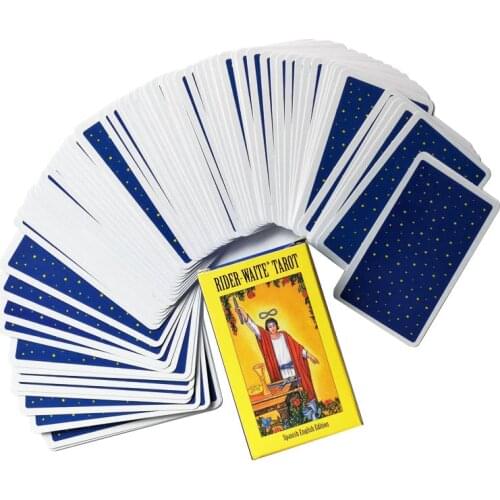 Full English radiant rider wait factory made tarot with colorful box cards