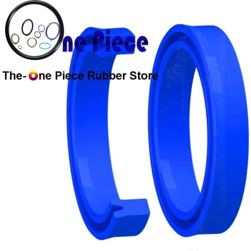 UN Seal 95X105X12 U Cup Hydraulic cylinder piston rod U-ring type single acting seal with symmetrical polyurethane lip Rubber PU