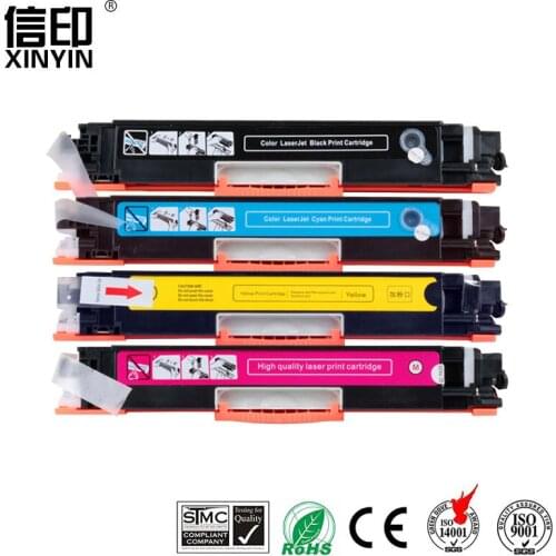 XColor 4pc CRG329 CRG729 CRG129 329 729 compatible toner cartridge for Canon Laser LBP7010C 7010 LBP7018C LBP7018 printer part