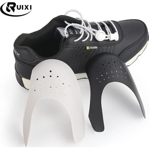 1 Pair Anti Crease Washable Protector Bending Crack Toe Cap Support Shoe Stretcher Lightweight Keeping Sports Shoes Shield