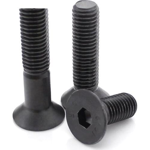 1PCS-M16*30/35/40..100 DIN7991 10.9 Level Flat Cup / Flat Head / Countersunk Head Hexagon Bolts High Strength Machine Screws