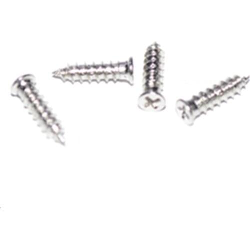 101Pcs M1.4 M1.6 M1.7 M2 M2.3 M2.8 Nickel plated Small Countersunk Screw Cross KA Flat Head Bolts Self-tapping Bolt 3mm-10mm L