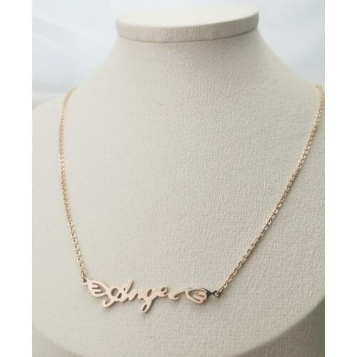 Angel european and american classic women luxury leopard head necklace steel