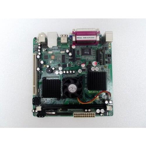 Used, 17 * 17 SV1-A2316 POS machine industrial motherboard N230 ATOM 1.6GHz motherboard,100% tested good