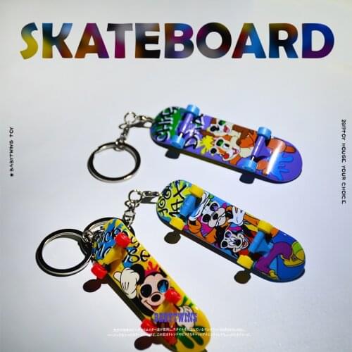 Scooter Mickey Squirrel Key Chains Anime Figure