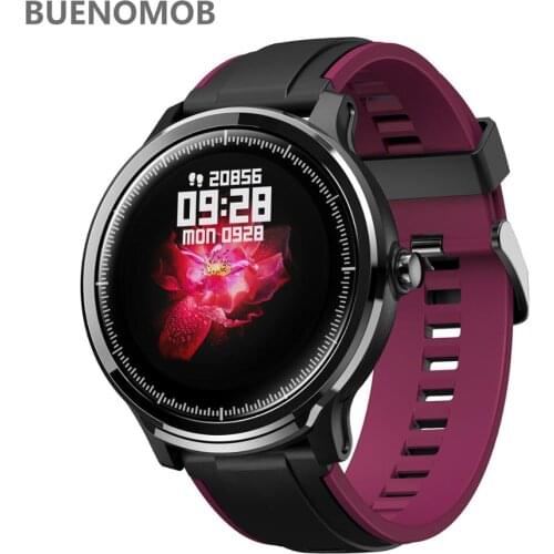 BUENOMOB SN80 smart watch men IP68 waterproof 60days long standby 1.3 inch full touch screen Allloy case Heart rate smartwatch