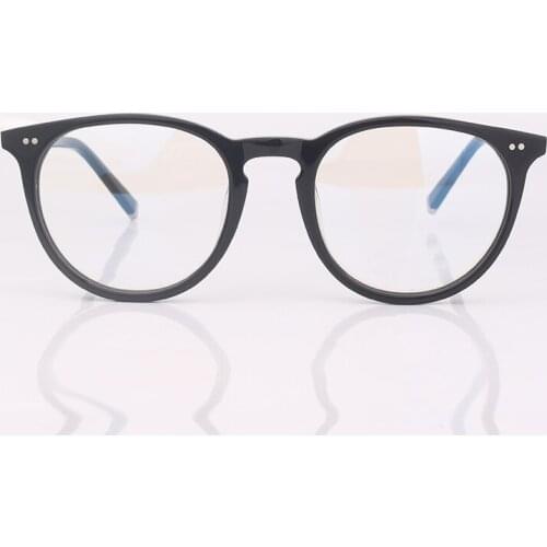 Black cat eye optical glasses frame women fashion eyeglasses men eyewear