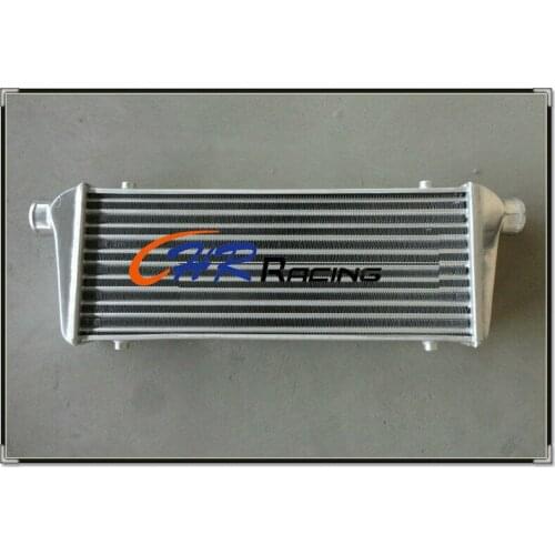 FOR Universal TURBO ALUMINUM INTERCOOLER 550 x 230 x65mm 2.25" IN/OUTLET Bar & Plate