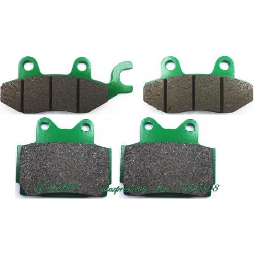 For YAMAHA 50 FZR 1990 1991 Disc Brake Pads Pill Front Rear