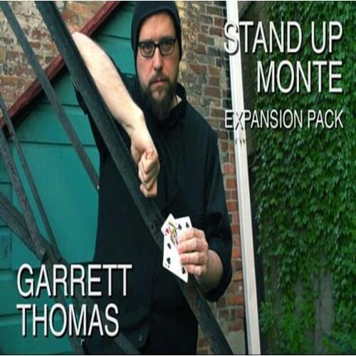 Stand Up Monte Expansion Pack(Gimmick+DVD) Card Magic Trick,Illusion,Close up magic,props,mentalism,street