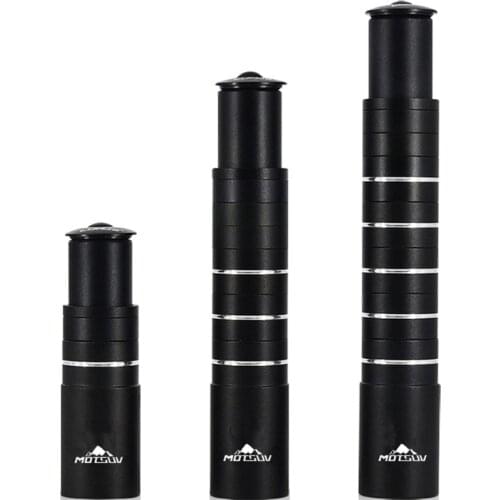 GXMF 28.6mm Mountain Bike Handlebar Standpipe Front Fork Raise Handlebar Adapter Extension Tube Raise Bicycle Handlebar