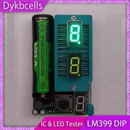 IC & LED Tester *Optocoupler LM399 DIP CHIP TESTER Model Number Detector Digital Integrated circuit tester KT152