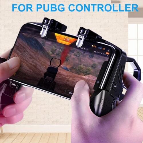 Four Finger Linkage Mobile Phone Game Controller Button Handle Joystick for PUGB Ergonomic Design Game Accessories