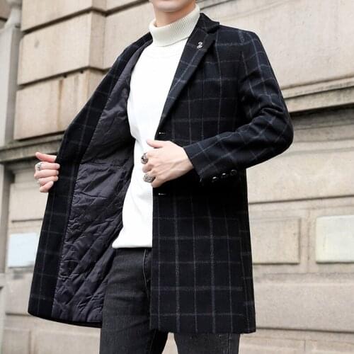 MDGD Mens Wool Coats
