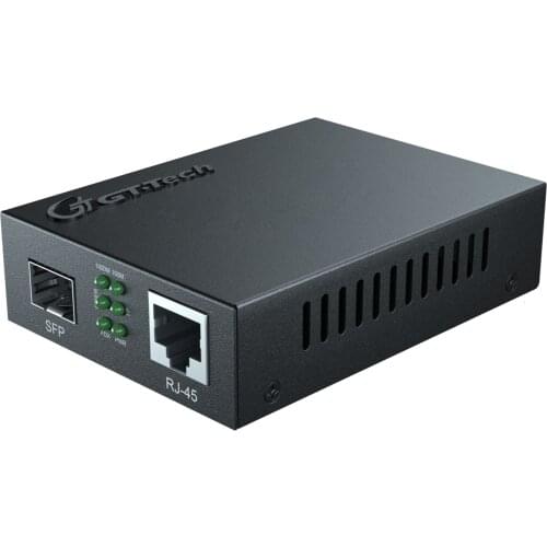 Gigabit Ethernet Media Converter 10/100/1000M multimode 850nm 550m Dual SC Fiber