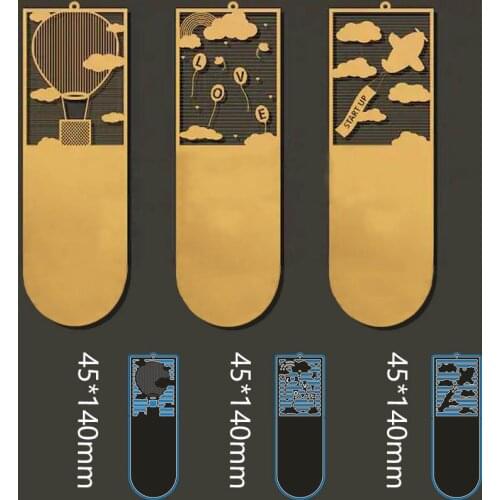 Metal Cutting Dies Bookmark New Scrapbook paper Decoration Embossing DIY Paper Card Craft 45*140 mm