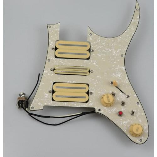 HSH Multi-function double coil body guard plate IBANEZ RG Series ElectricGuitarPickups Prewired Pickguard Electric Guitar Pickup