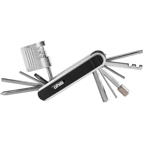 Multifunctional 13 in 1 Practical Bicycle Repair Tools Fix Kit Chain Cutter Screwdriver MTB Bike Riding Accessory