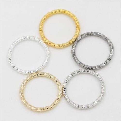 30-110pcs 8-20mm Open Jump Rings & Split Rings Connector For DIY Jewelry Making Necklace Bracelet Findings Jewelry Accessories