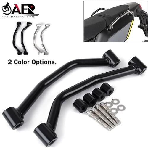 Motorcycle Tail Rear Seat Passenger Pillion Handle Grab Bars Armrest for Yamaha XTZ700 Tenere 700 2019 2020 2021
