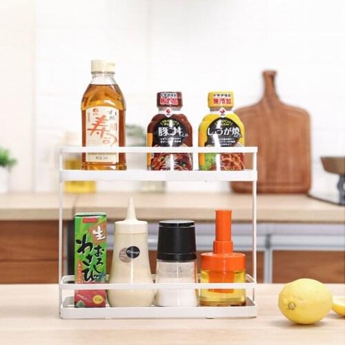 Factory Direct Sales of Japanese Multi-layer Seasoning Rack Kitchen, Bathroom, Desktop Shelf, Home Storage and Finishing Rack