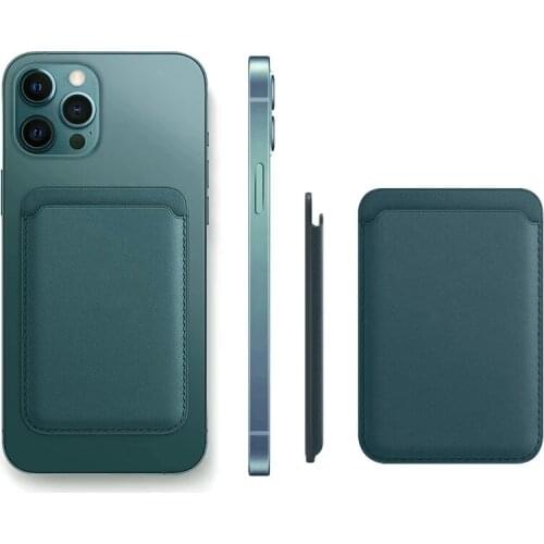 Luxury Wallet Card Solt Bag for IPhone 12 Pro Max Magnetic Holder Case for IPhone 12 12 Mini Leather Phone Back Pouch Cases