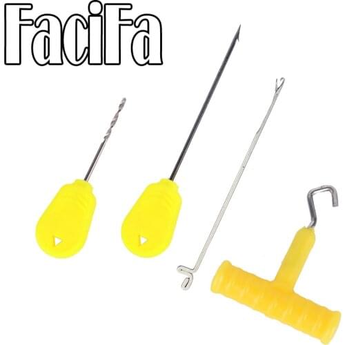 Carp Fishing Boilies Bait Drill Baiting Needle Gate Needle Pellet Hair Rigs Splicing Making Tools Rigs Loading Accessories