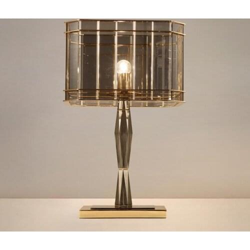 Modern minimalist hotel table lamp bedroom simple personality creative neoclassical designer hotel decorative bedside lamp