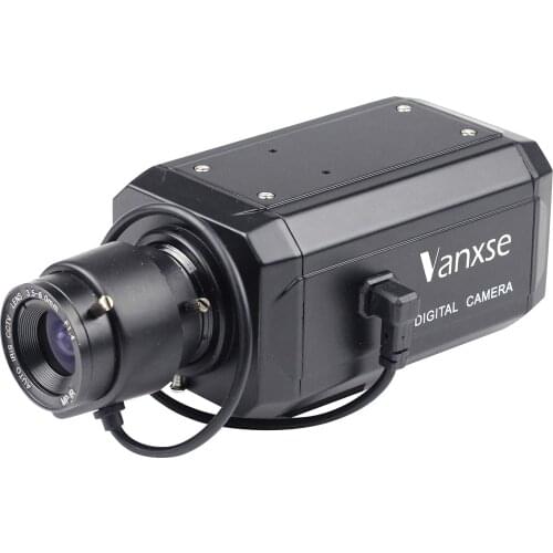 Vanxse CCTV 3.5-8mm Auto IRIS Varifocal Zoom Lens 1/3 SONY Effio CCD 1000TVL/960H CCTV Bullet BOX Security Camera