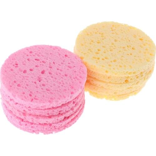 10 Pieces Cosmetic Sponge Face Cleaning Sponge Face Cleaning