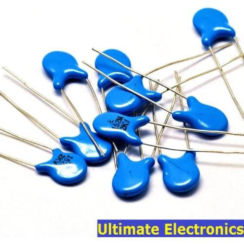 100pcs 1.5nF 152 2KV 1500pF 2000V High Voltage Ceramic Disc Capacitor