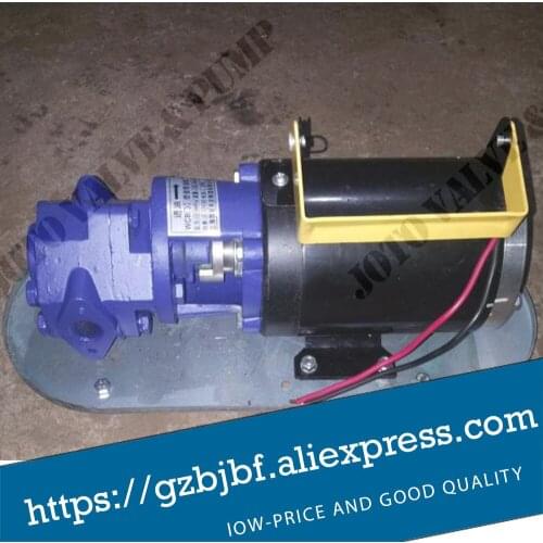 12V24V DC Battery Pump Oil Hydraulic Oil lubricating Gear pump