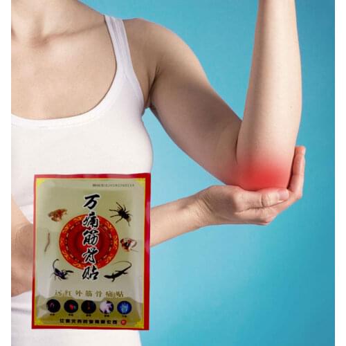 16Pcs/2Bags Far-infrared Analgesic plasters Herbal medicine Pain Relief Patch Body/Neck Muscle Pain Patches Meridians Plaster