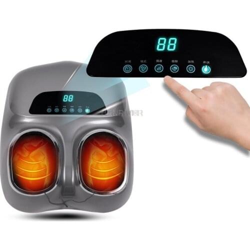 220V Shiatsu Foot Massage Machine Household Roller Airbag Electric Full Foot Massager Parents Foot Massager And Heater