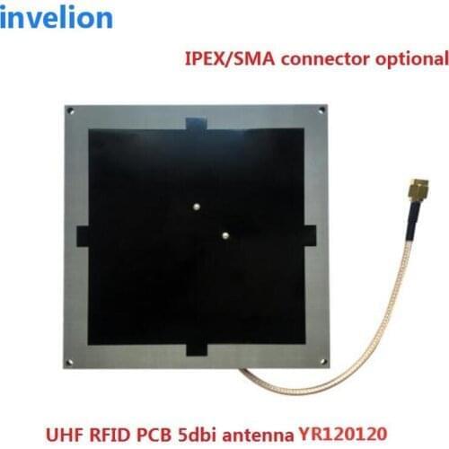 2pcs/lot 5dbi RHCP circular polarazation ceramic rfid UHF antenna 868mhz 915mhz for embeded system