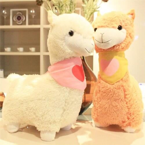 Fancytrader Soft Plush Toy Alpaca BigStuffed Animals Sheep Doll 45cm One Piece Gifts for Kids