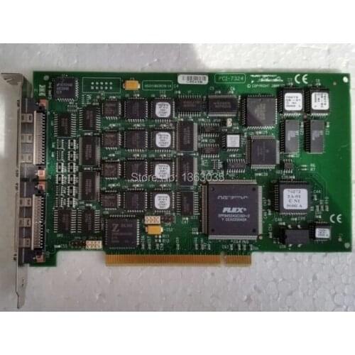 PCI-7324 DAQ Card tested working DHL EMS free shipping