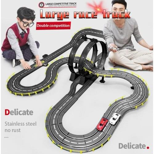 New Track Racing Toy Electric Remote Control Toy 4.1/7.2/21.2m For Parent-child Racing Competition In Large Childrens Track