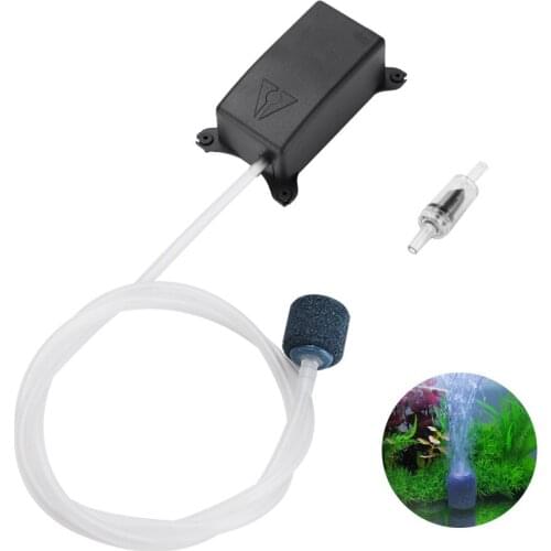 110V-240Fish Tank Oxygen Pump Small MINI Air Pump Aquarium Silent Fish Culture Oxygen Pump Single Hole Gas Enough Plant