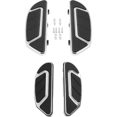 Motorcycle Rider Driver Passenger Floorboard Fit For Harley Touring Electra Street Road Glide 1986-2021