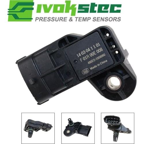 Brand New Manifold Absolute pressure sensor Map Sensors For Chery 480ED-1008060 F01R00E008