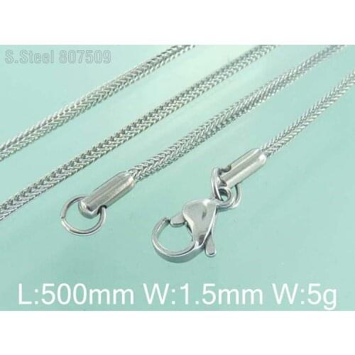 Wholesale Stainless Steel Jewelry Fashion Small Chain Necklace For Woman Design Vintage Hot Selling G7N4166