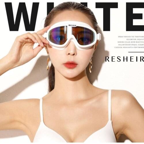 Portable PC Adult Beach Eye Protector Protective Spectacles Anti UV Swim Swimming Mirror Breaststroke Diving Goggles