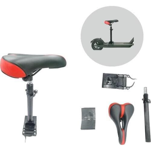 Wholesale Scooter Red Soft Saddle Seat For Xiaomi M365 Scooter Adjustable Seat Install Scooter Seat Soft Replace Saddle