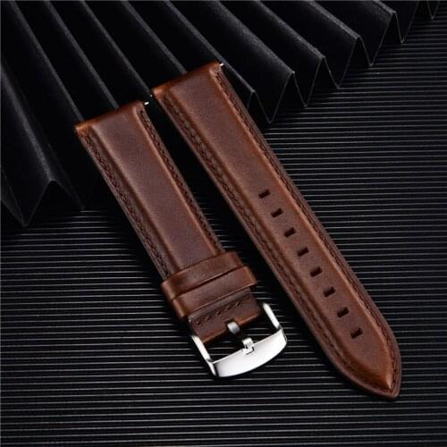 Genuine Leather Watch Straps for Samsung Galaxy Gear S3 Smart Watch Band Bracelet Quick Release Watchbands 18mm 20mm 22mm
