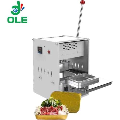 Commercial Use Manual Aluminum Foil Disposable Food Bowl Sealing Machine