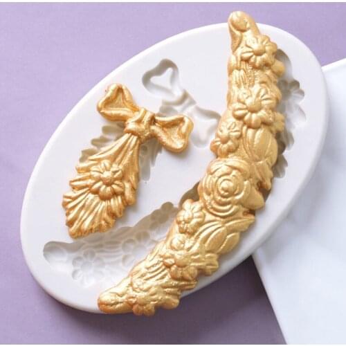 Sugarcraft Beautiful Flowers Shape silicone mold fondant mold cake decorating tools chocolate gumpaste mold K113