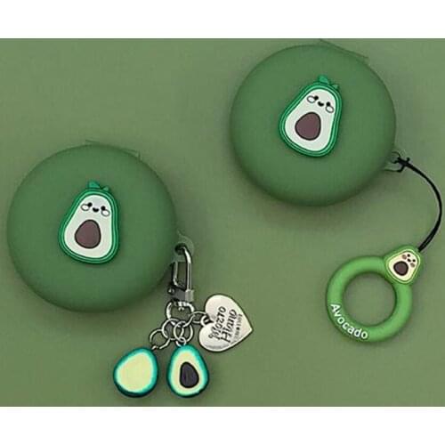 Cute Silicone Earphone Case For OPPO ENCO W31 Wireless Bluetooth Anti-break Headphone Cover For OPPO ENCO W31 With Key Chain