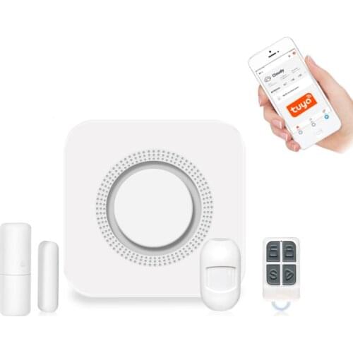 Tuya Graffiti Alarm APP Control WiFi Alarm Wifi Sound And Light Siren Compatible With Amazon Echo/Google Assisant Smart Life