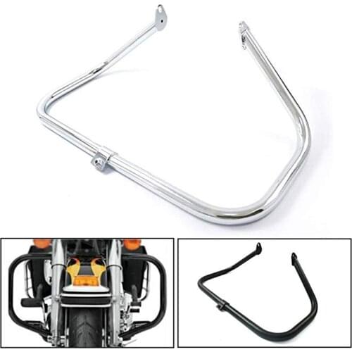 For Harley Touring Road King Street FLHT FLHX FLHR FLTR Electra Glide Ultra 1998-2008 Bumper Engine Guard Crash Bar Protector